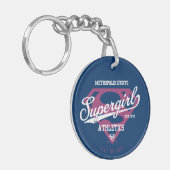 Supergirl Metropolis Sports Athletics Graphic Sleutelhanger (Voorkant Links)