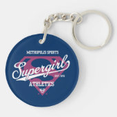 Supergirl Metropolis Sports Athletics Graphic Sleutelhanger (Achterkant)