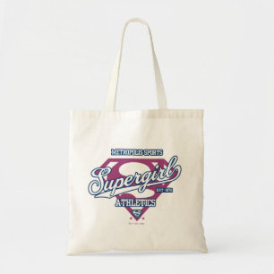 Supergirl Metropolis Sports Athletics Graphic Tote Bag