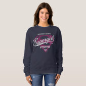 Supergirl Metropolis Sports Athletics Graphic Trui (Voorkant volledig)