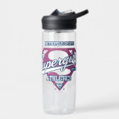 Supergirl Metropolis Sports Athletics Graphic Waterfles (Links)