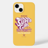 Supergirl Metropolis University Athletics Dept. Case-Mate iPhone Case (Achterkant)