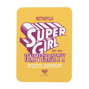 Supergirl Metropolis University Athletics Dept. Magneet