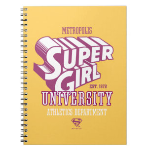 Supergirl Metropolis University Athletics Dept. Notitieboek