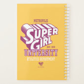 Supergirl Metropolis University Athletics Dept. Planner (Achterkant)
