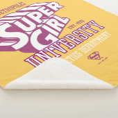 Supergirl Metropolis University Athletics Dept. Sherpa Deken (3/4)