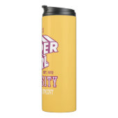 Supergirl Metropolis University Athletics Dept. Thermosbeker (Geroteerd rechts)