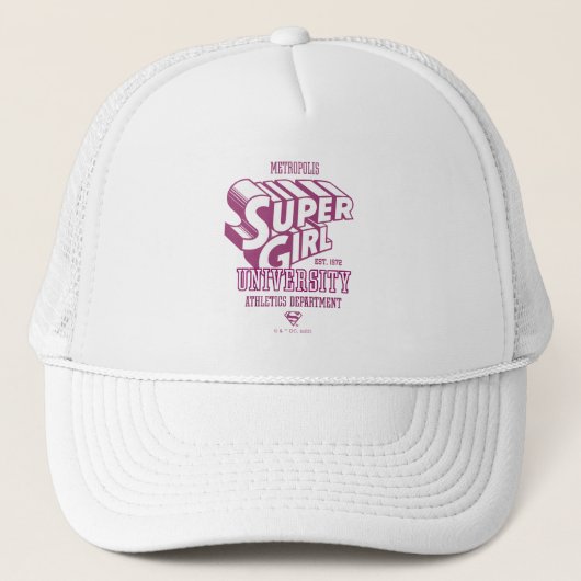 Supergirl Metropolis University Athletics Dept. Trucker Pet (Voorkant)
