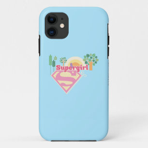 Supergirl Natuur Logo iPhone 11 Hoesje