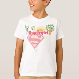 Supergirl Natuur Logo T-shirt