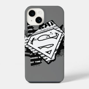 Supergirl Nieuwsprint S-Schild iPhone 14 Hoesje