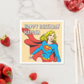 Supergirl onderweg servet (Insitu)
