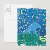 Supergirl One World Briefkaart (Voorkant / Achterkant)