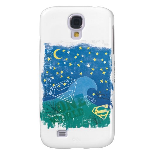 Supergirl One World Case-Mate Samsung Galaxy Hoesje (Achterkant)