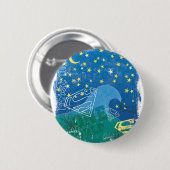 Supergirl One World Ronde Button 5,7 Cm (Voorkant /achterkant)
