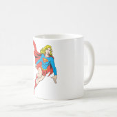 Supergirl op de vlucht koffiemok (Voorkant rechts)