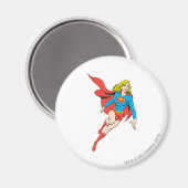 Supergirl op de vlucht magneet (Voorkant / Achterkant)