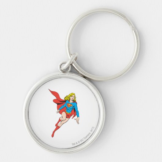 Supergirl op de vlucht sleutelhanger (Voorkant)