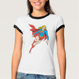 Supergirl op de vlucht t-shirt