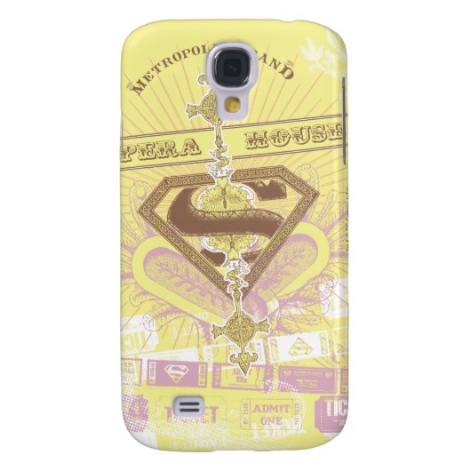 Supergirl Opera House Yellow Case-Mate Samsung Galaxy Hoesje (Achterkant)