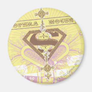 Supergirl Opera House Yellow Magneet