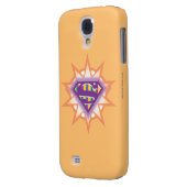 Supergirl Oranje Starburst Case-Mate Samsung Galaxy Hoesje (Achterkant Links)