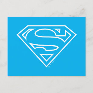 Supergirl Outline S-Shield Briefkaart