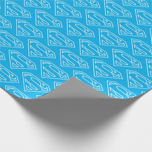 Supergirl Outline S-Shield Cadeaupapier (Hoek)