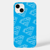 Supergirl Outline S-Shield Case-Mate iPhone Case (Achterkant)