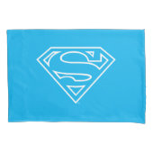 Supergirl Outline S-Shield Kussensloop (Voorkant)