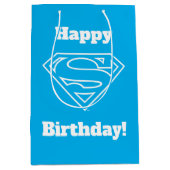 Supergirl Outline S-Shield Medium Cadeauzakje (Voorkant)