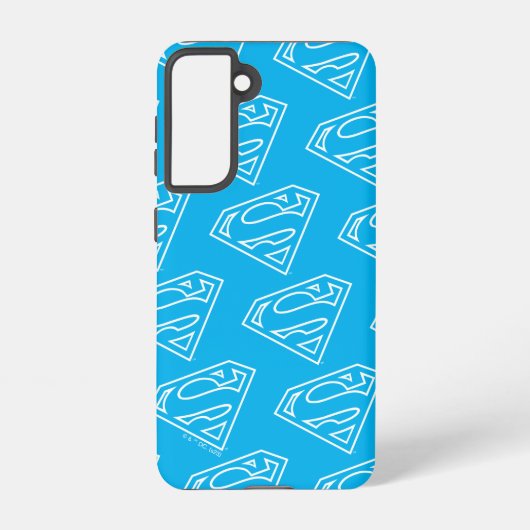 Supergirl Outline S-Shield Samsung Galaxy Hoesje (Achterkant)