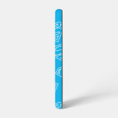 Supergirl Outline S-Shield Samsung Galaxy Hoesje (Linkerkant)