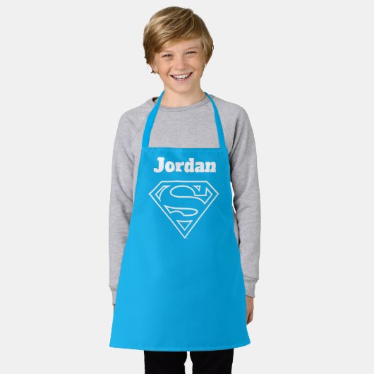 Supergirl Outline S-Shield Schort (Gedragen)