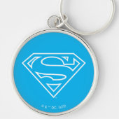 Supergirl Outline S-Shield Sleutelhanger (Voorkant)
