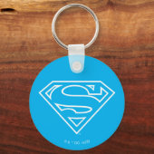 Supergirl Outline S-Shield Sleutelhanger (Voorkant)