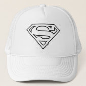 Supergirl Outline S-Shield Trucker Pet (Voorkant)