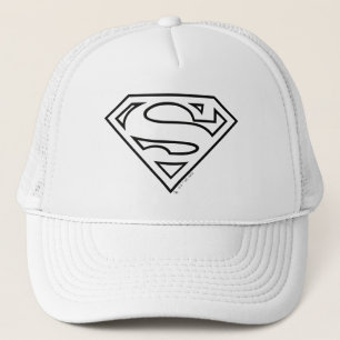 Supergirl Outline S-Shield Trucker Pet