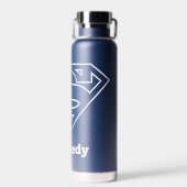 Supergirl Outline S-Shield Waterfles (Achterkant)