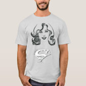 Supergirl-overzicht 1 t-shirt (Voorkant)