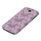 Supergirl Paarse Halftone Logo Case-Mate Samsung Galaxy Hoesje (Onderkant)