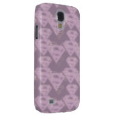 Supergirl Paarse Halftone Logo Case-Mate Samsung Galaxy Hoesje (Back/Rechts)