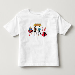 Supergirl papier Doll Grafisch Kinder Shirts