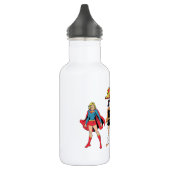 Supergirl papier Doll Grafisch Waterfles (Links)