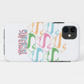 Supergirl Pastel Logo Collage Case-Mate iPhone Case (Achterkant (horizontaal))
