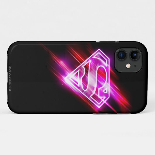 Supergirl Pink Case-Mate iPhone Case (Achterkant (horizontaal))