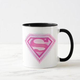 Supergirl Pink Logo Mok