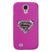 Supergirl Pins Logo Case-Mate Samsung Galaxy Hoesje (Achterkant)