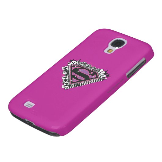 Supergirl Pins Logo Case-Mate Samsung Galaxy Hoesje (Onderkant)