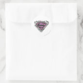 Supergirl Pins Logo Ronde Sticker (Tas)